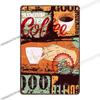 Coffee Vintage Signs Tin Metal  Art Iron Painting Decoration Cafe Pub Club Bar Retro Poster Wall Stickers Home Decor 20x30cm