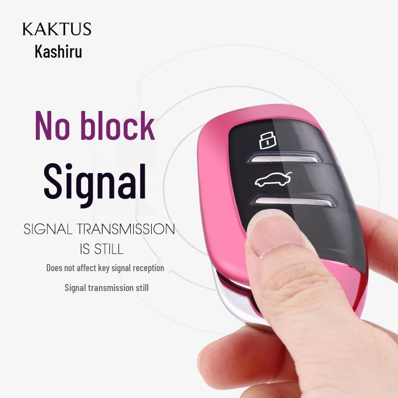 KAKTUS Car Key Case for Roewe RX5 MAX/RX3/8i5/Ei5/6 Models - Protective Cover