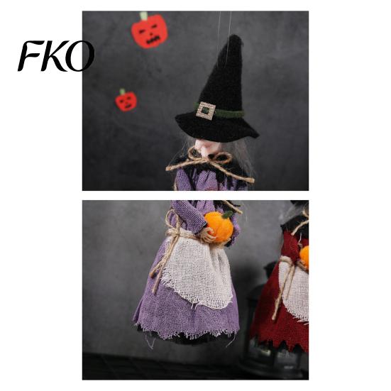 Halloween Outdoor Decorations Decoration, Realistic Ghost Festival Broom Indoor Witch Ornament, Festive Atmosphere Tabletop Decoration Durable