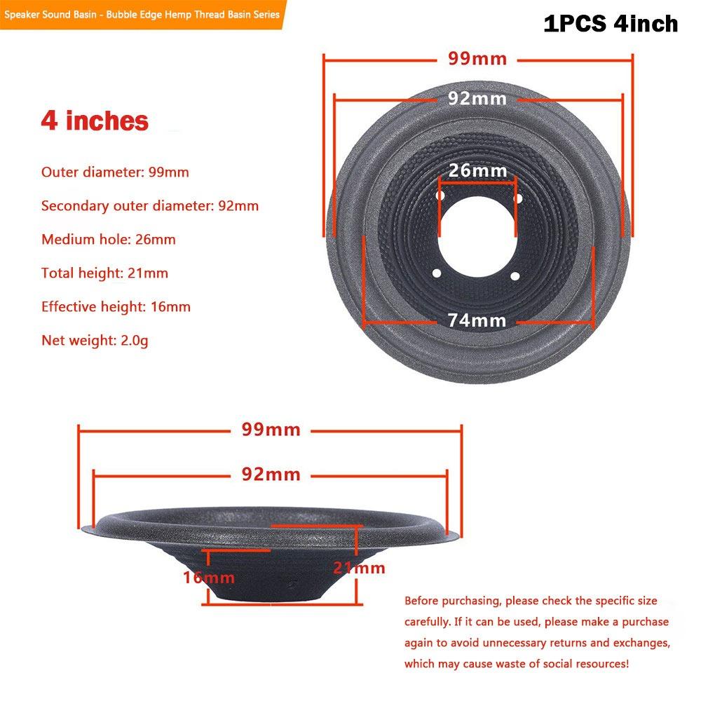 1Pcs Foam Surround Voice Coil Repair Kit Speaker Accessory for Home Theater Studio DIY System