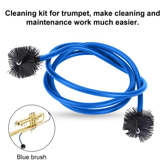 1 Набор для ухода за трубой Гибкий Удобный захват Аксессуар Ершик-змейка Щетка для мундштука