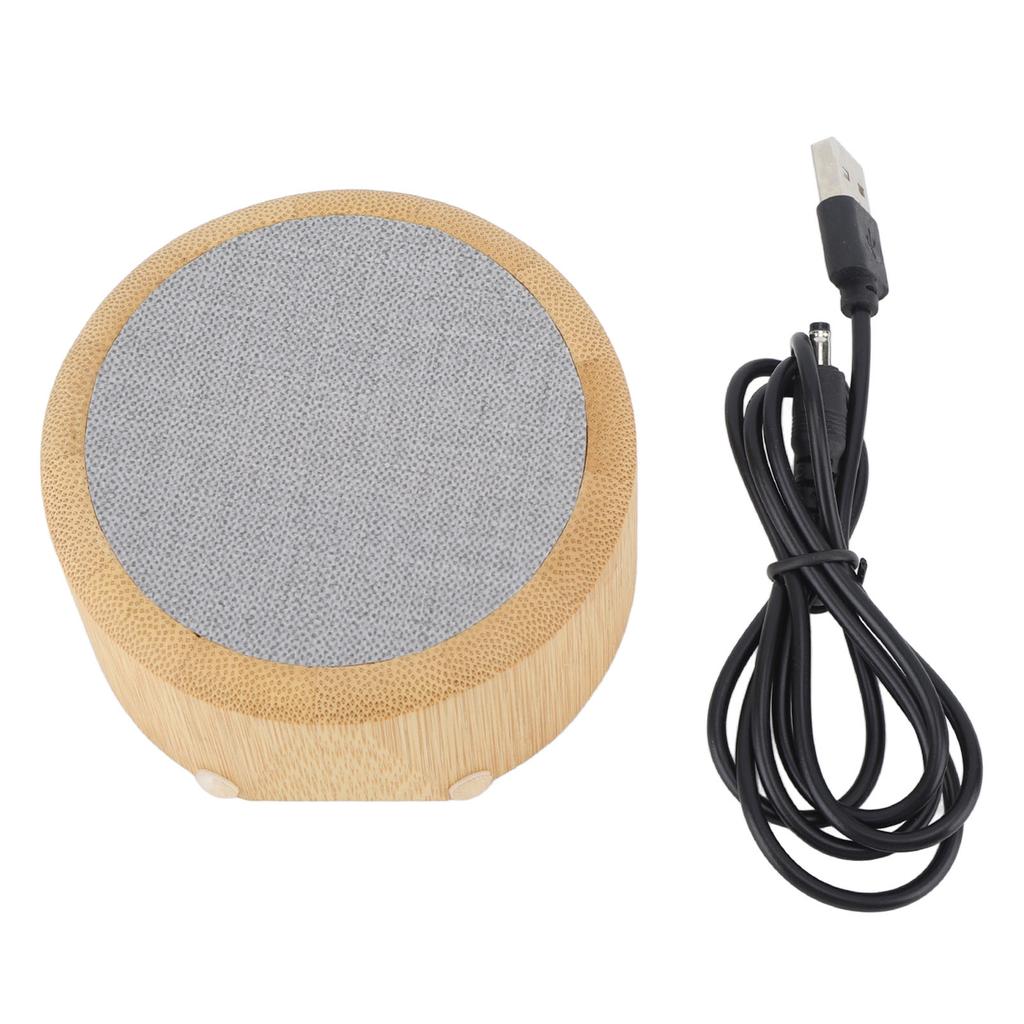 Electric Wooden Clock USB 3 Gear Brightness 200mAh Voice Activated Time Display Alarm Clock for Wokers Students