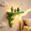 Plant Style Wall Bracket 3D Print Wall Display New Wall Rack  Collectible Exhibit