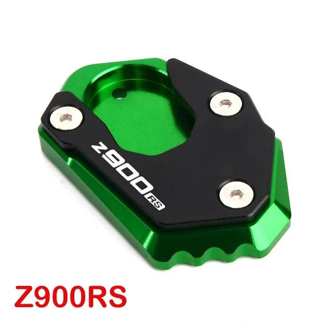 Боковая подставка для мотоцикла, удлиненная подставка, увеличенная пластина для Kawasaki Z 650 900 Z900 RS SE Z650 Z900RS 2017-2022, аксессуары