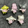 Фигурка Ангел Хелло Китти 4 см Sanrio Мелоди Куроми Аниме Синнаморолл Кукла Каваи DIY Украшение для торта Рождественские подарки для детей