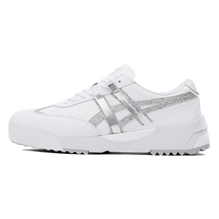 ONITSUKA TIGER Delegation Ex Casual Slip-Resistant Shock-Absorbing Low-Top Sneakers Unisex Sneakers White Gray 1183B412-102