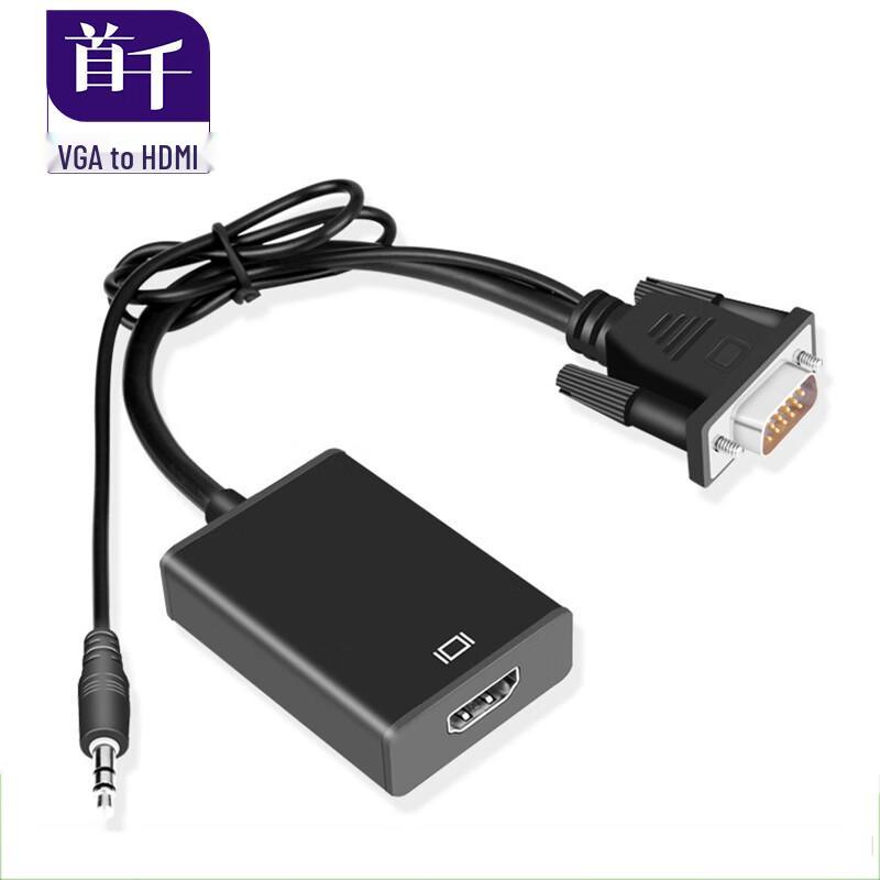 Конвертер VGA в HDMI SHOCHAN SQ-WG11A со звуком и питанием