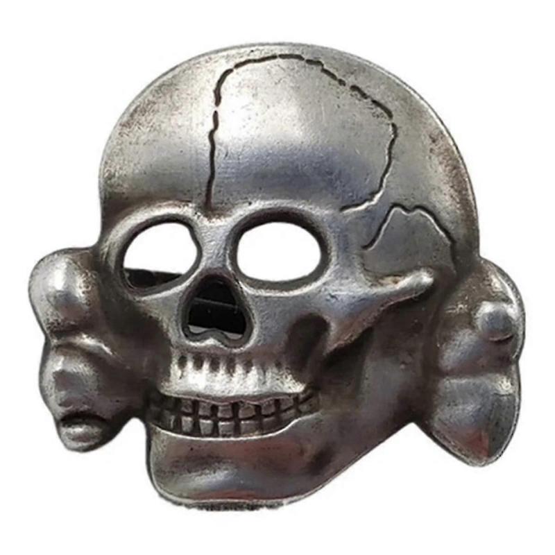 Skull Badge Brooch Pin Medal Emblem Metal Medal Album Gifts