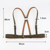 Fashion Solid Color Shoulder Strap Design Women Belt For Party