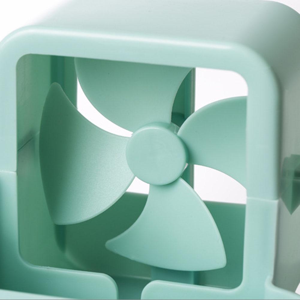 New Portable Fan Refrigeration Accessories Set Quick Cooling Floor Fan Non Perforated Fan Box Suspended Ice Cooler Summer