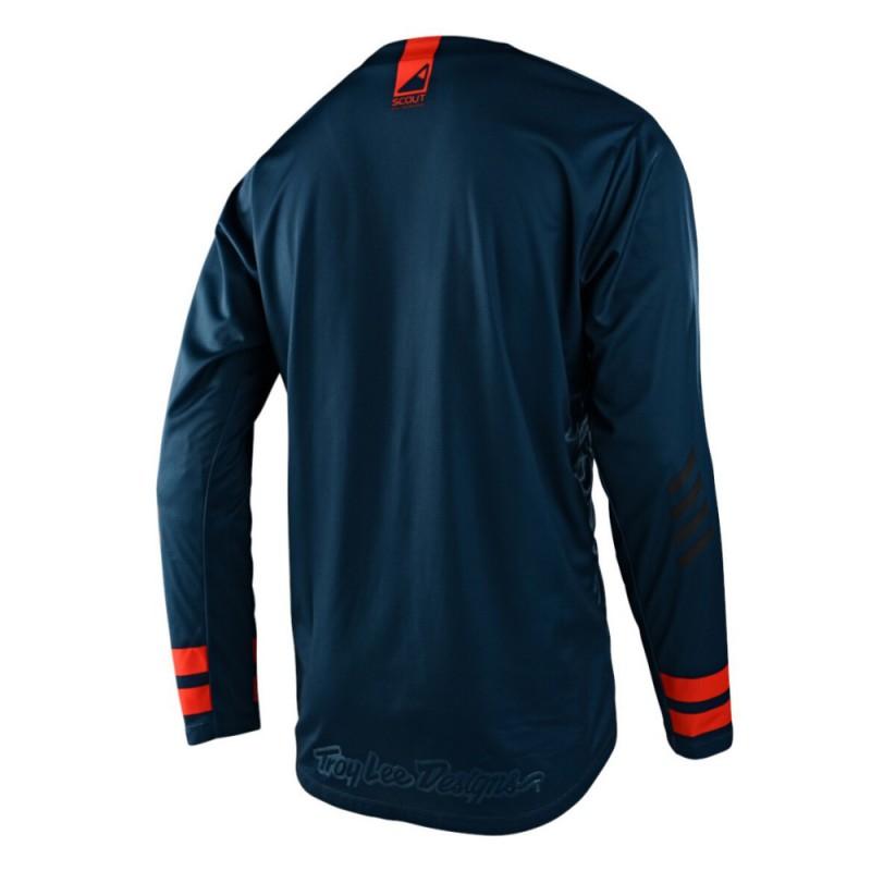 TROYLEE Mountain Bike Riding Jersey Long Sleeve Quick Dry Breathable Cycling Shirt Men Women Outdoor Trail Use