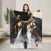 Warm Soft Blankets Airplane Travel Clair Obscur Expedition 33 Game Bedding Throws  Flannel Bedspread For Home Decor Sofa Bed