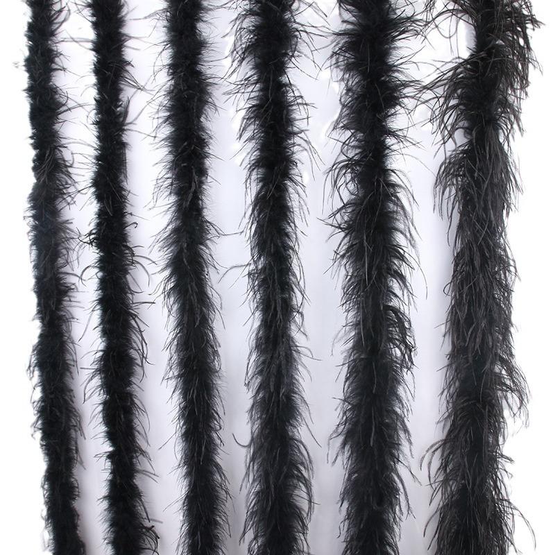 Ostrich Feather Strips ,Fluff Strips ,Feather Strips ,Diy Headwear ,Dress ,Dance Clothing Decoration