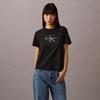 Классическая футболка Monologo с круглым вырезом 47B864G S BLACKUB1 [Calvin Klein]