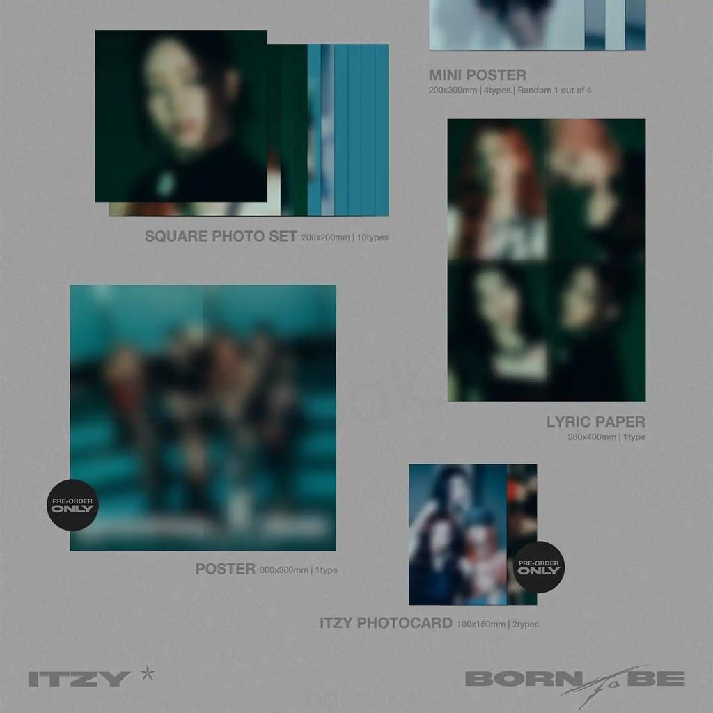 Альбом ITZY - [BORN TO BE] Special Mr. ВАМПИР