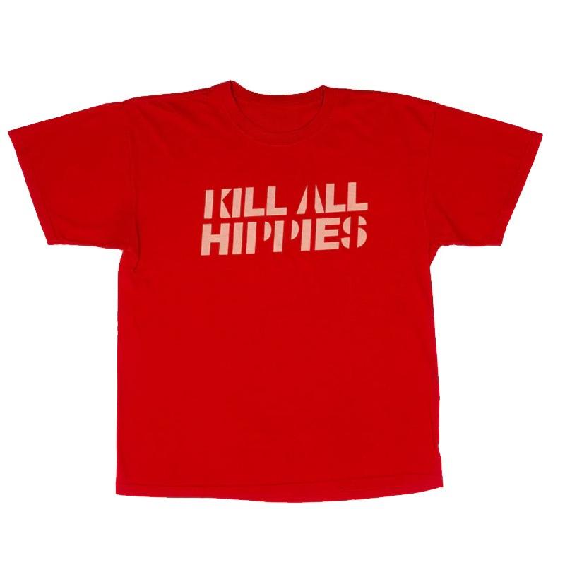 1984 Британский Эйсид-рок Primal Scream Оригинальный состав Американский кэжуал красная футболка с коротким рукавом Раскованные улицы Литературный