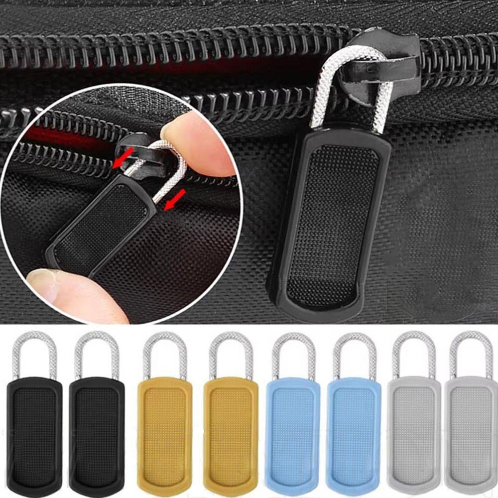 5Pcs Markers Metal Zipper Head Repair Kits Removable Clothes Zipper for Luggage Purse Bags Clothes