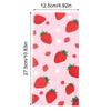 50Pcs Pink Strawberry Party Candy Gift Bags Snack Packing Bag Wedding Party Gift Bag Kids Girls Birthday Supplies Baby Shower