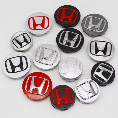 4 шт. Колпачки ступицы колеса автомобиля 58 мм/69 мм Совместимы с Honda Civic Fit Jazz Accord Pilot CRV Odyssey Passport City HRV