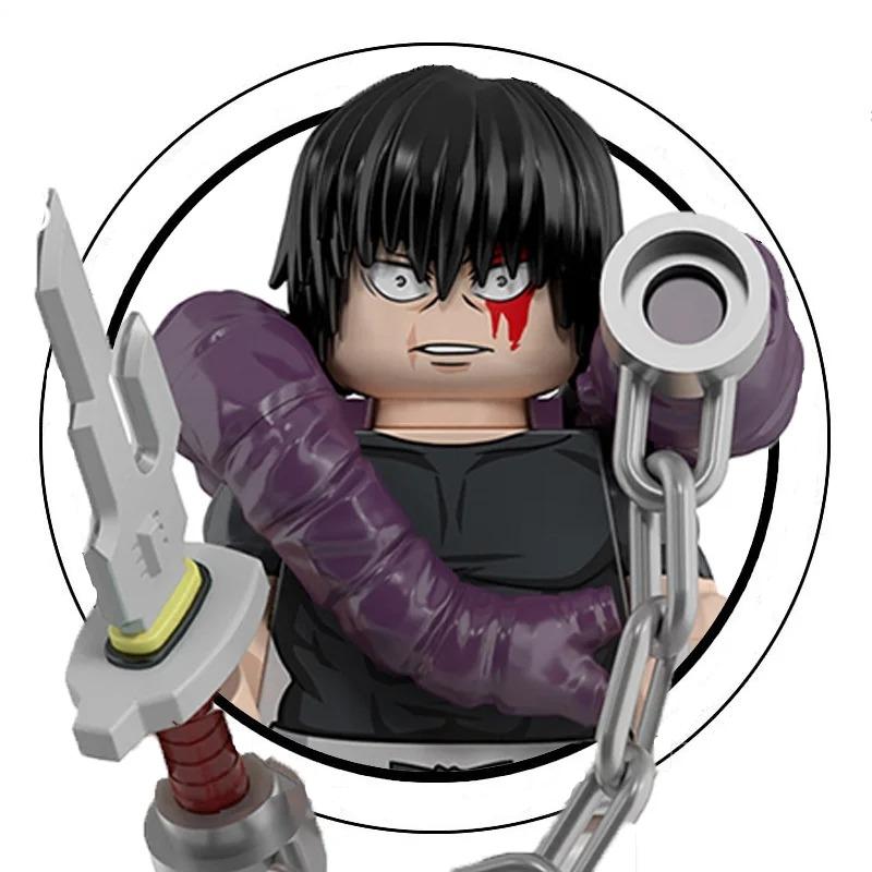 WM6202 WM6201 WM6200 WM6140 WM6139 Магическая битва Строительные блоки Мини-фигурка Итадори Юдзи Годзё Сатору Рёмен Подарки Игрушки