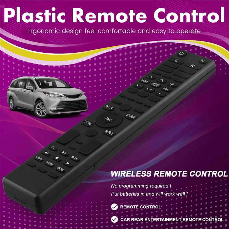 A16P-Car Remote Control For TOYOTA SIENNA 2017- Rear Entertainment Remote Control 86170-50500