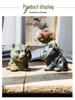 Handmade Antique-Style Chinese Zodiac Tiger Ornament for Home or Office Decor