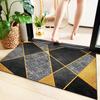 European Crystal Velvet Absorbent Floor Mat for Entrance, Bathroom, Bedroom, or Living Room - Washable.
