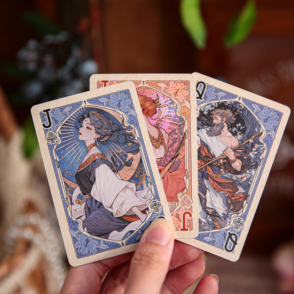 55 листов Серия Молитва Богу Покерные карты Прочные Игровые Карты Реквизит Сбор Друзей Фестивальные Подарки Декоративные Карты для Дневника Скрапбукинга