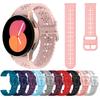 20 мм сменный ремешок для Samsung Galaxy Watch 5 44 мм 40 мм Pro 45 мм/Active 2/Galaxy Watch 4, кружевной силиконовый ремешок для женщин и девушек
