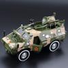 LYZRC 2024 New 1:24 Alloy Armored Car Truck Model Diecasts Off-road Vehicles Model Metal Police Explosion Proof Car Model Sound Light Kids Gift