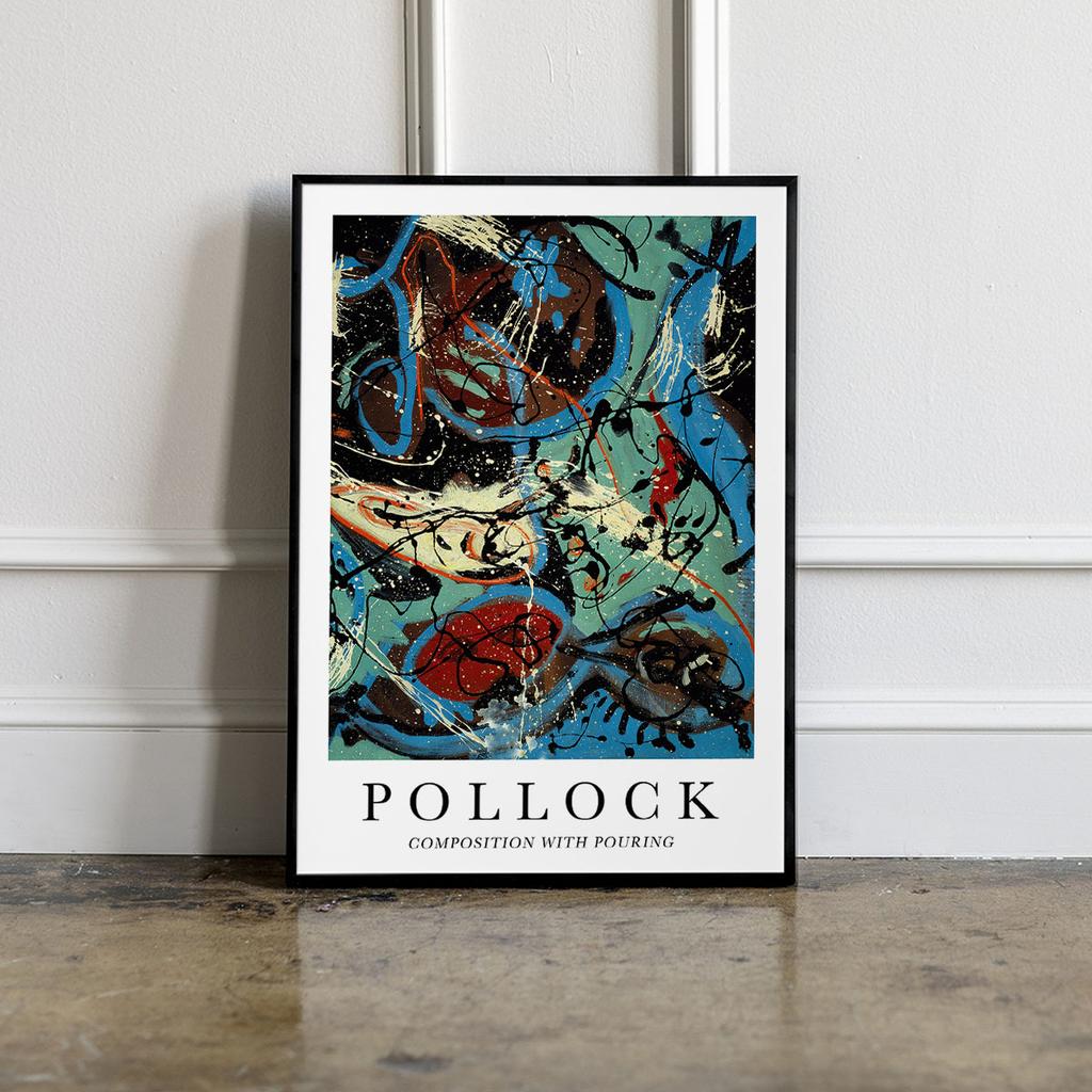 Plakat abstrakcje obrazy Pollock