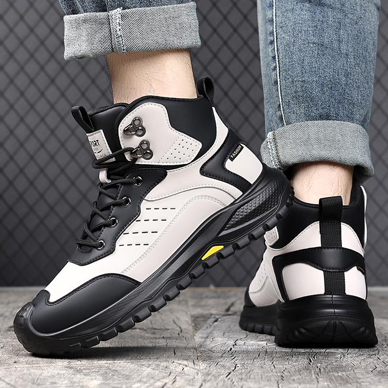 City Sports Shoes Men's Autumn and Winter Mountaineering Boots Lightweight Outdoor Travel Leisure Hiking Boots 38-44