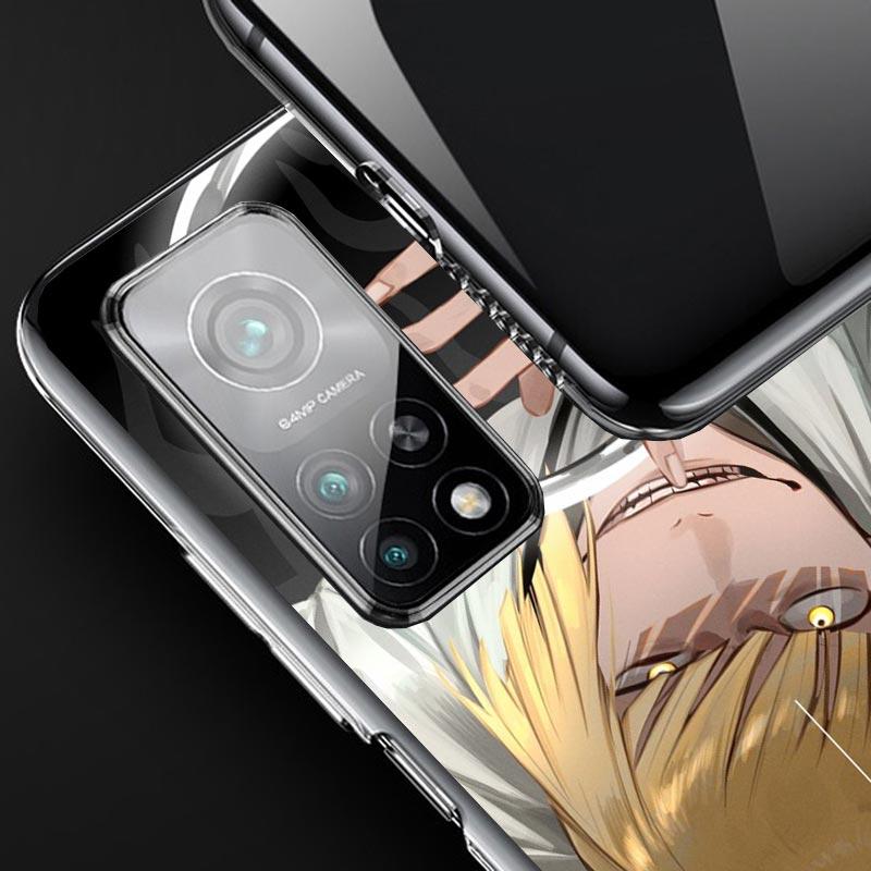 Чехол для телефона Bleach Синдзи Хирако для Xiaomi Redmi Note 15 14 14S 13 12 12S 11 Pro Plus 11E 11T 11S 10S 5G Мягкий чехол Fundas Redmi