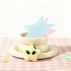 Cute Star Mobile Phone Rope Soft Alien Cat Keychain Cartoon Plush Backpack Pendant  Versatile Use