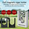 Magnetic Cigars Holder Sturdy Construction Secure Magnetic Grip Universal Simple Installation Golf Carts Cigars Clip