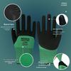 Latex Foam Dipped Work Gloves - Wear-Resistant, Non-Slip, Thickened Protective Nylon Rubber Gloves