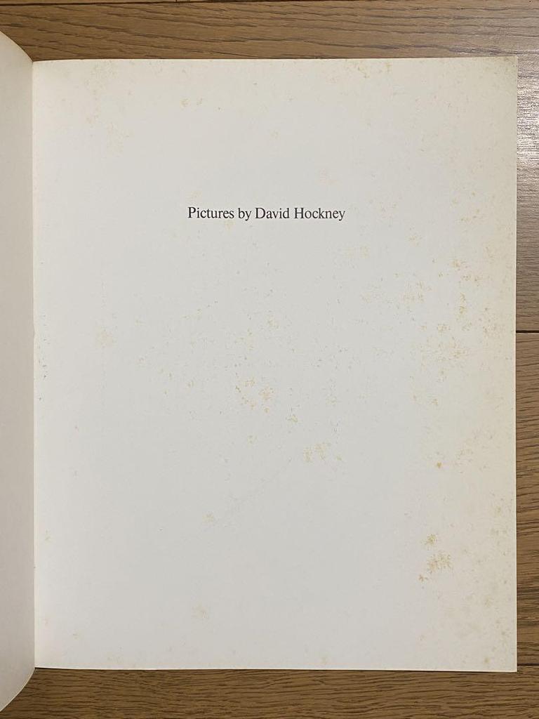 [USED] Pictures by DAVID HOCKNEY