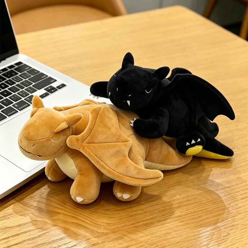 Плюшевая подушка Pokemon Charizard из короткого плюша для детей и фанатов