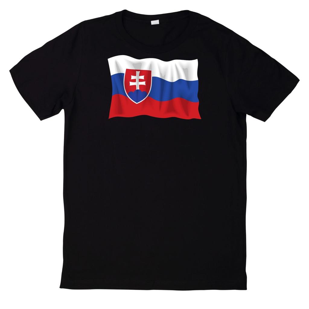 T-Shirt Slowakei Fan Shirt 2024 Motiv BaumwolleWird in neuem Fenster oder Tab geöffnet
