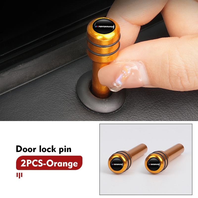 For BMW Car Safety Door Lock Pull Pin Cover Car Interior Accessories E93 F10 F20 F30 F40 F15 F25 F26 F31 F49 F86 M3 M5 X3 OO8