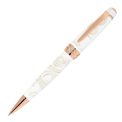 Шариковая ручка CROSS Year of the Dragon Bailey White Limited Regular Imported Product на масляной основе AT0452-23
