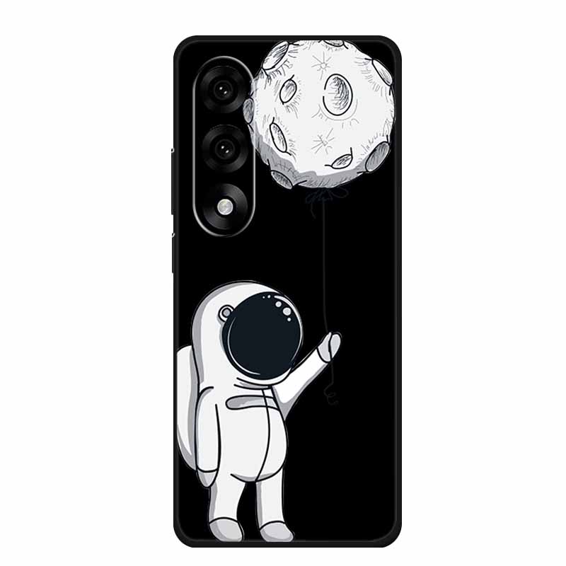 Case For OnePlus Nord 5 Case One Plus Nord 5 Nord5 Cartoon Cat Black Silicone Soft Back Cover For OnePlus Ace 5 Ultra Phone Case