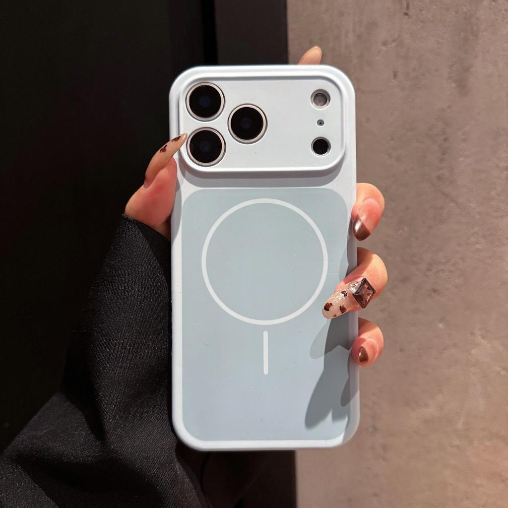 Dual-Color Silicone Drop-Proof Protective Case for iPhone 17pm, 16pm, 15pro