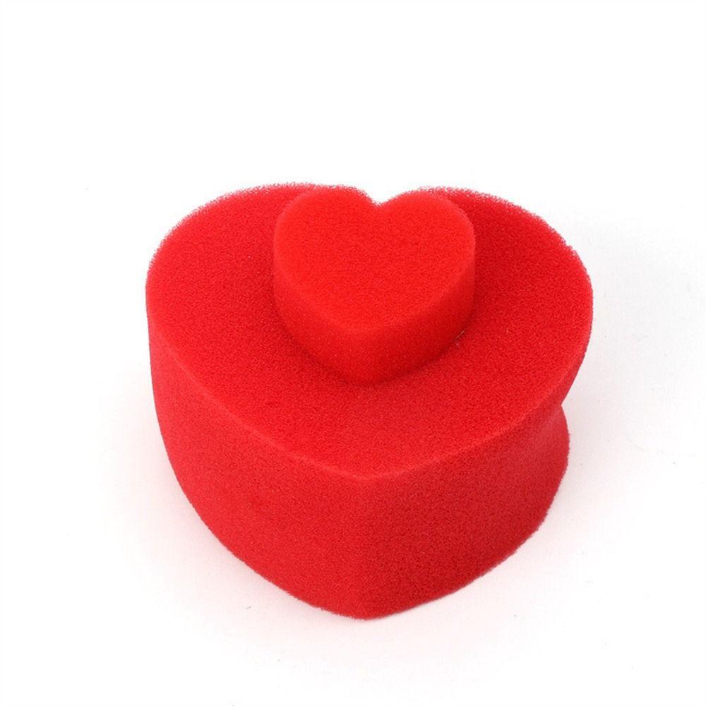 Close-up Stage Heart Love Magic Tools Magic Props Magic Sponge Ball Magic Trick Magic Red Sponge