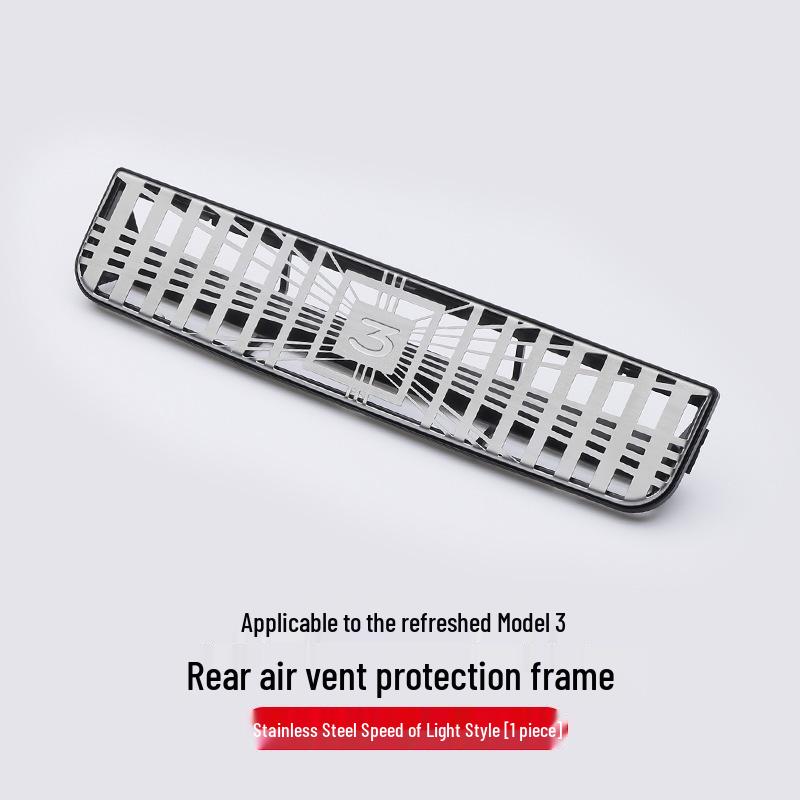 Tesla Model 3/Y Rear Air Vent Protection Cover