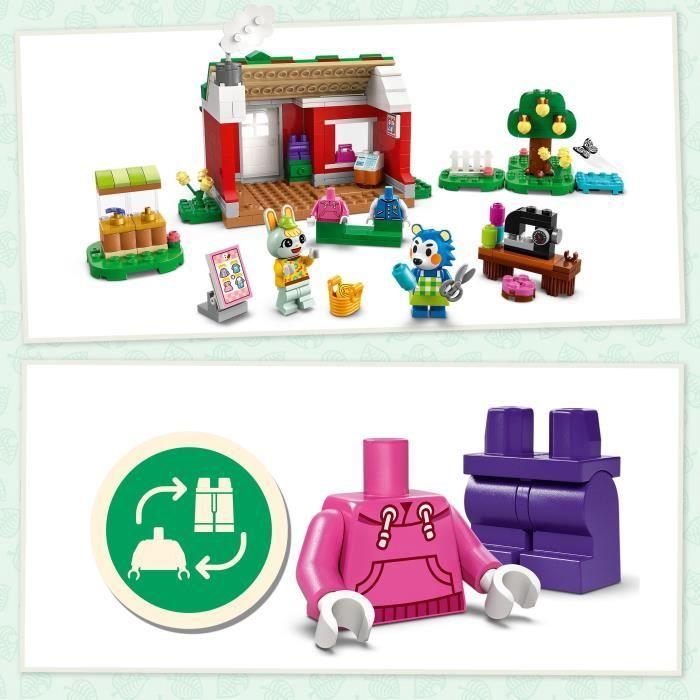 LEGO Animal Crossing 77055 Boutique de vêtements des sœurs Doigts de Fée - Jouet dès 6 ans