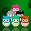 LED Eye Keychain with Sound Christmas Children Creative Gift
