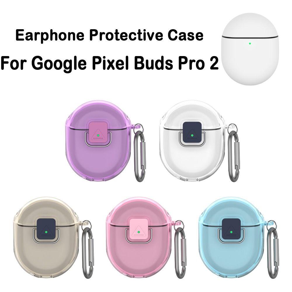 Transparent Earphone Protective Case for Google Pixel Buds Pro 2 Earphone Accessories