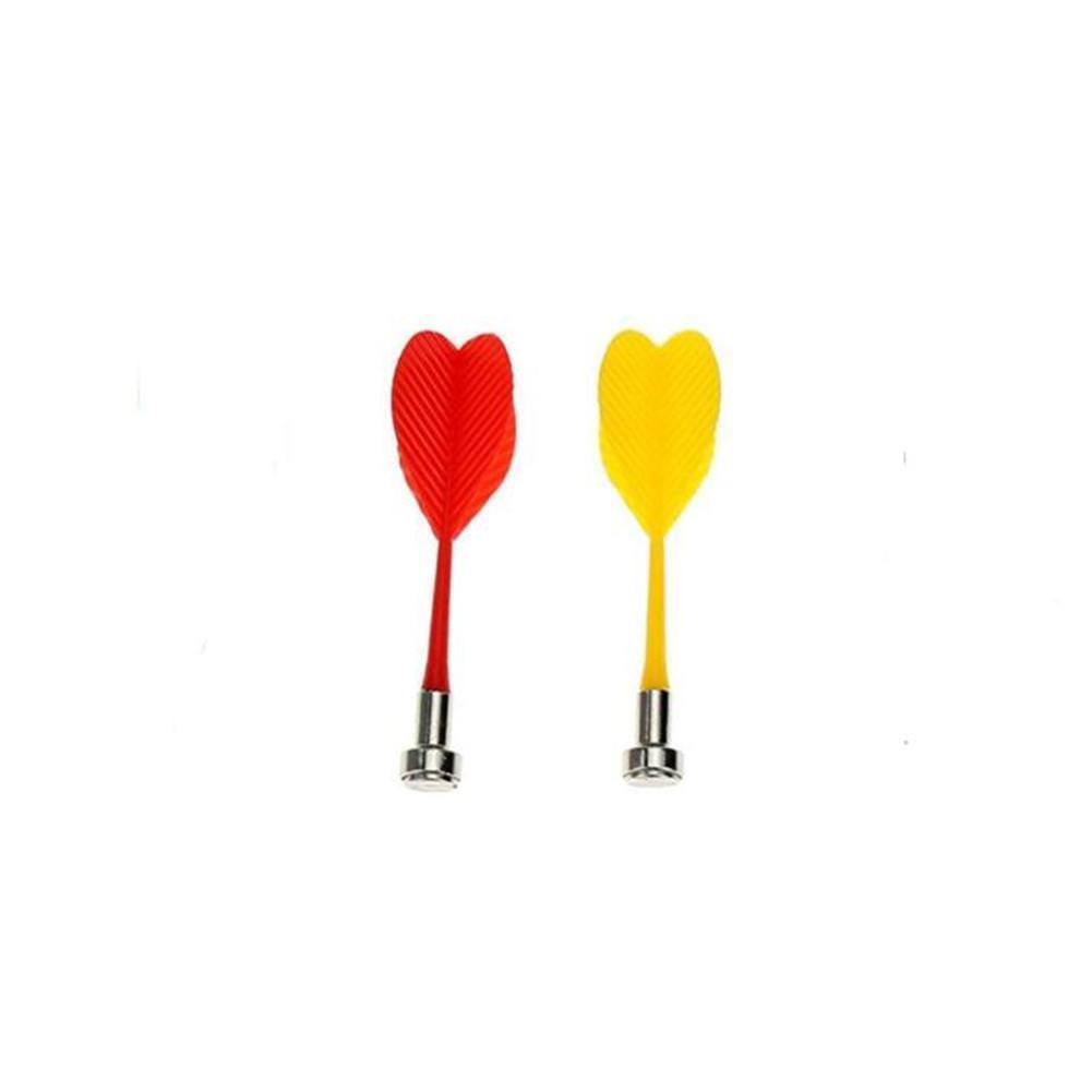 6pcs 8.5cm Bullseye Target Game Flights Darts Strong Magnetic Safe Tips