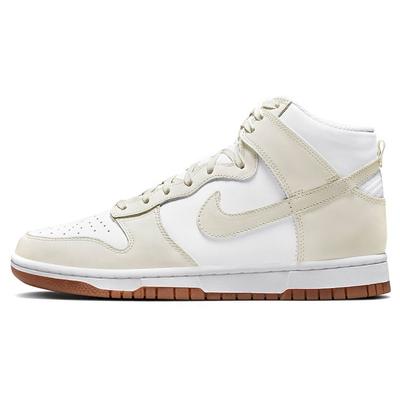Женские кроссовки Dunk High Sail Gum White Gum-Medium-Brown DD1869-109